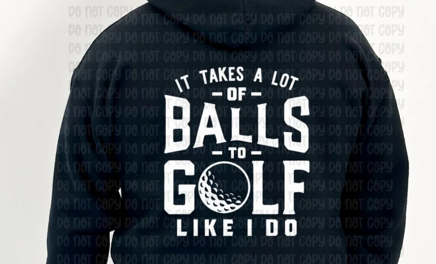 It takes a lot of balls