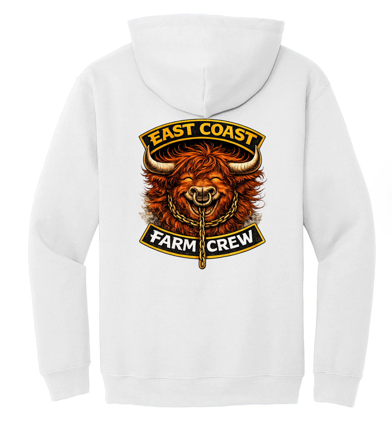 East Coast Farm Crew The Happy Highland Cow Signature