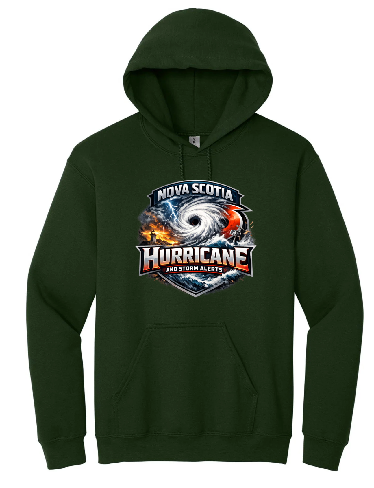 Nova Scotia Hurricane and Storm Alerts Storm Chaser Premium Hoodie