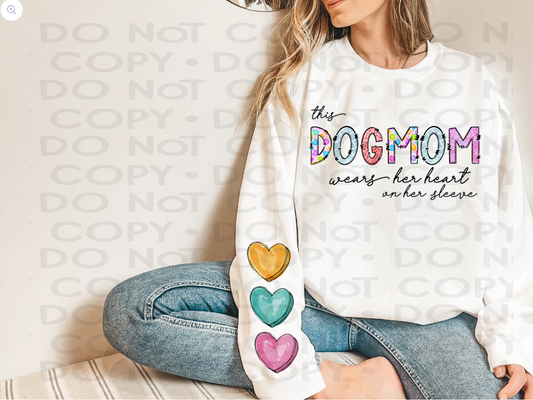This Dog Mom Wears Her Heart on Her Sleeve