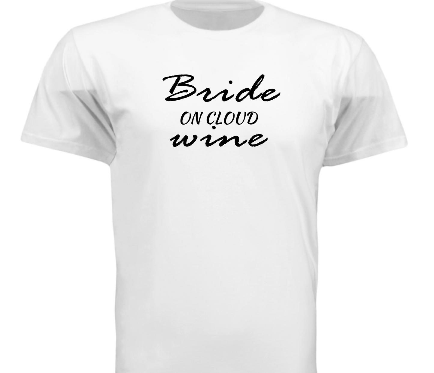 Bride on cloud wine