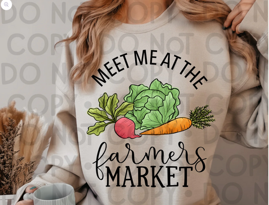 Meet me at the Farmers Market