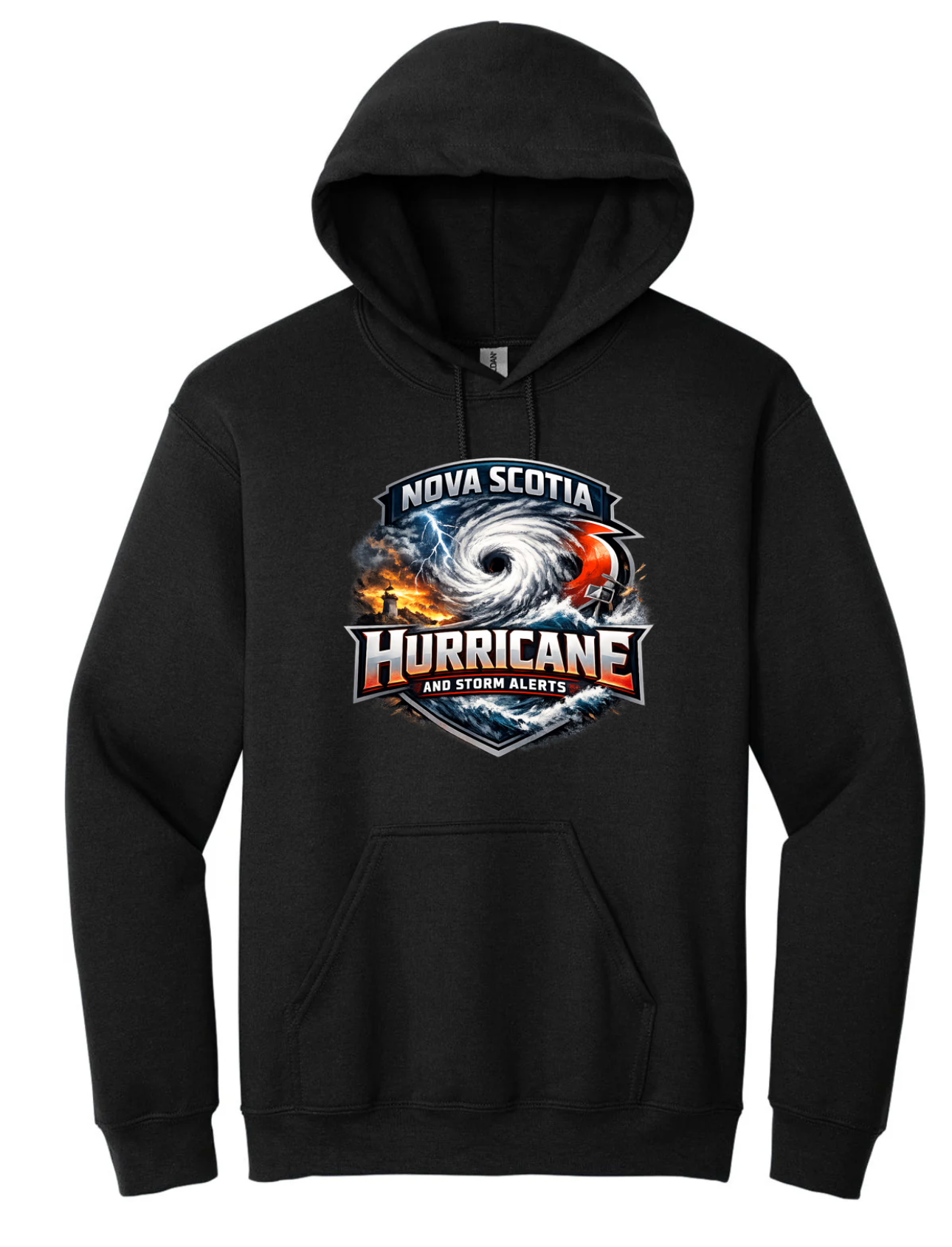 Nova Scotia Hurricane and Storm Alerts Storm Chaser Premium Hoodie