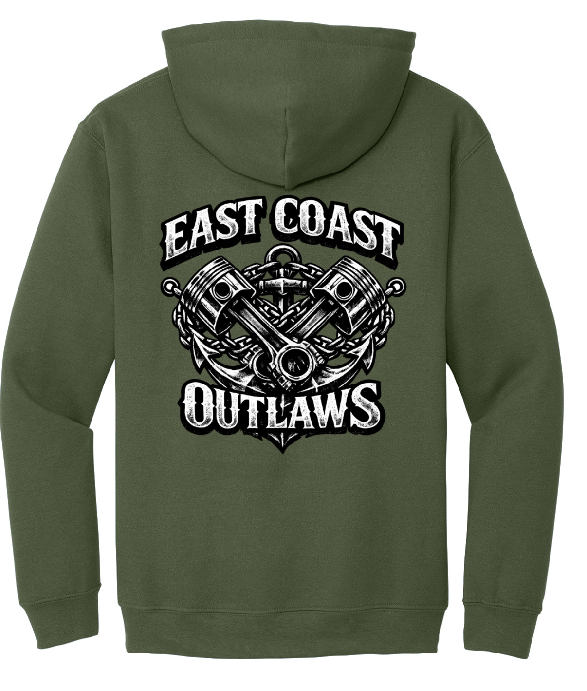 East Coast Outlaws Pistons, Anchors and Chains