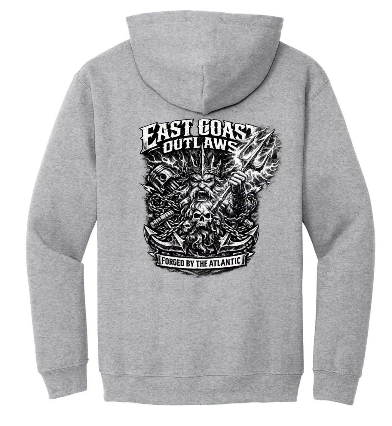 East Coast Outlaws Pistons, Anchors, Chains, Skulls and King Neptune