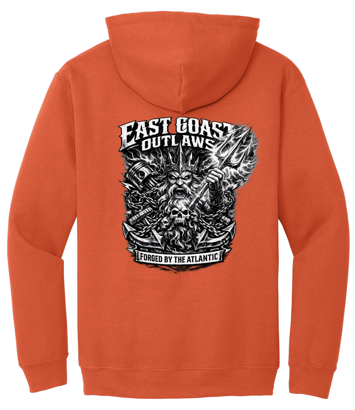 East Coast Outlaws Pistons, Anchors, Chains, Skulls and King Neptune