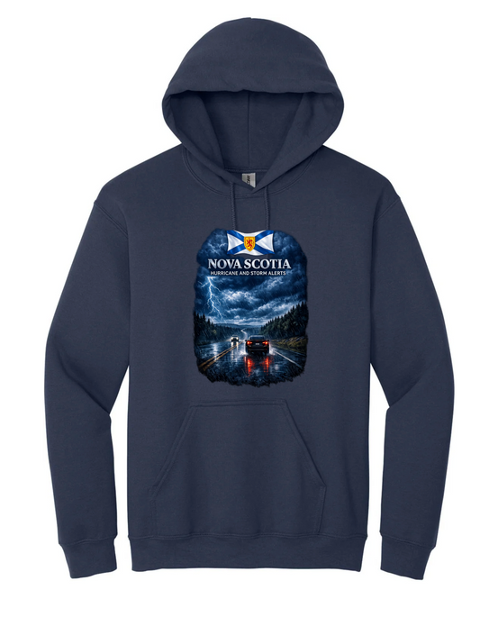 Nova Scotia Hurricane and Storm Alerts Storm Chaser Hoodie