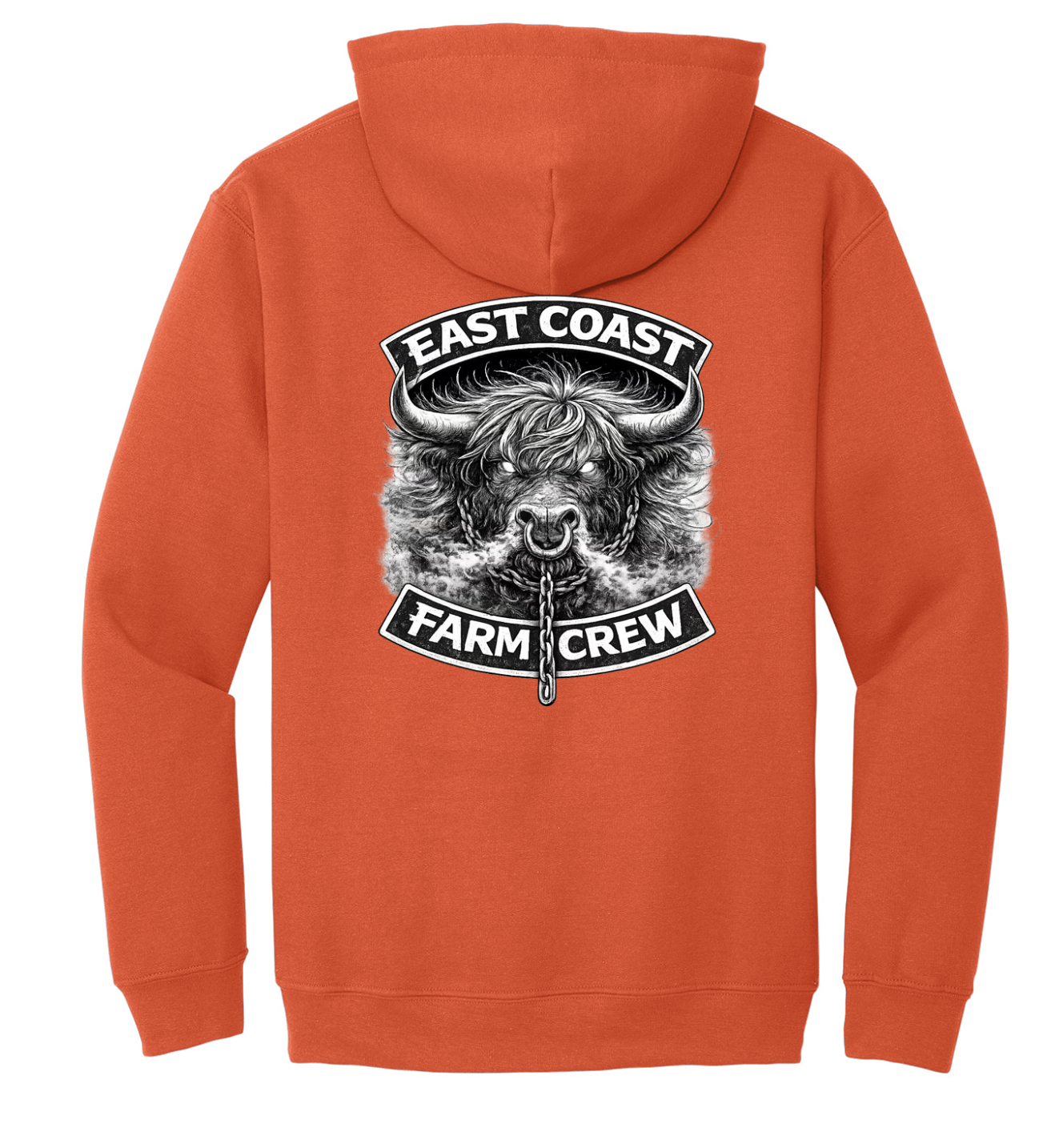 East Coast Farm Crew Angry Highland Cow