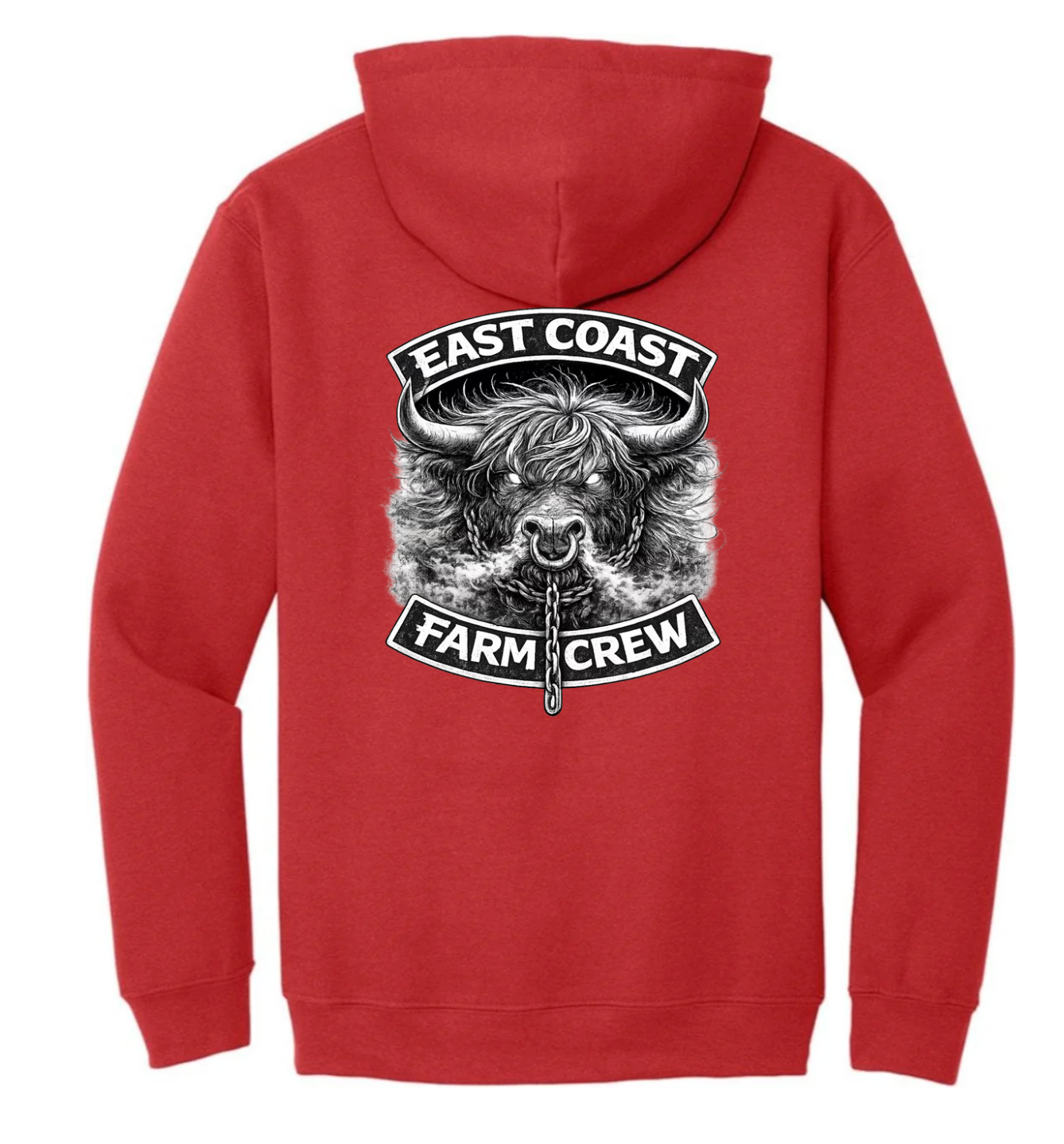 East Coast Farm Crew Angry Highland Cow