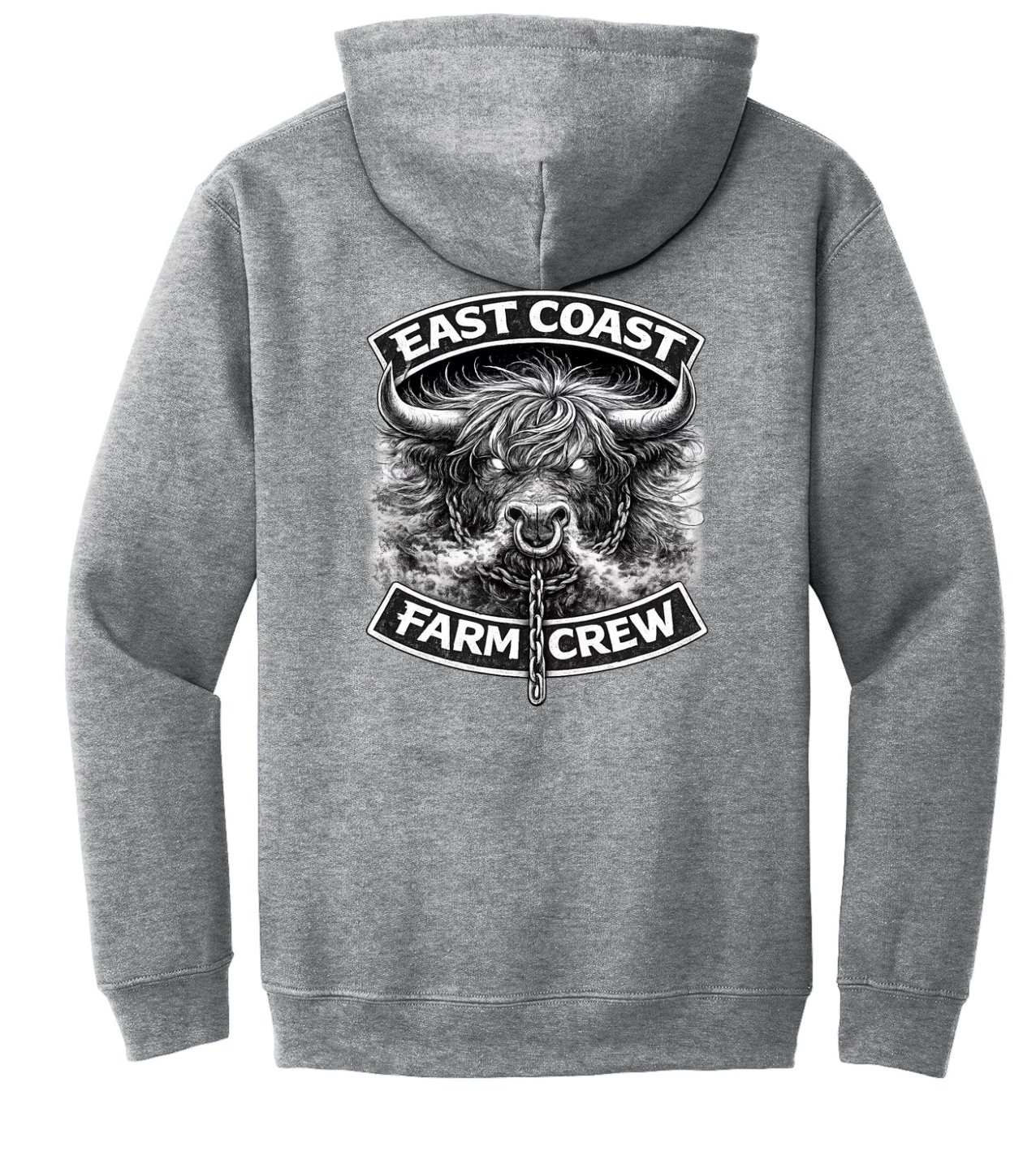 East Coast Farm Crew Angry Highland Cow