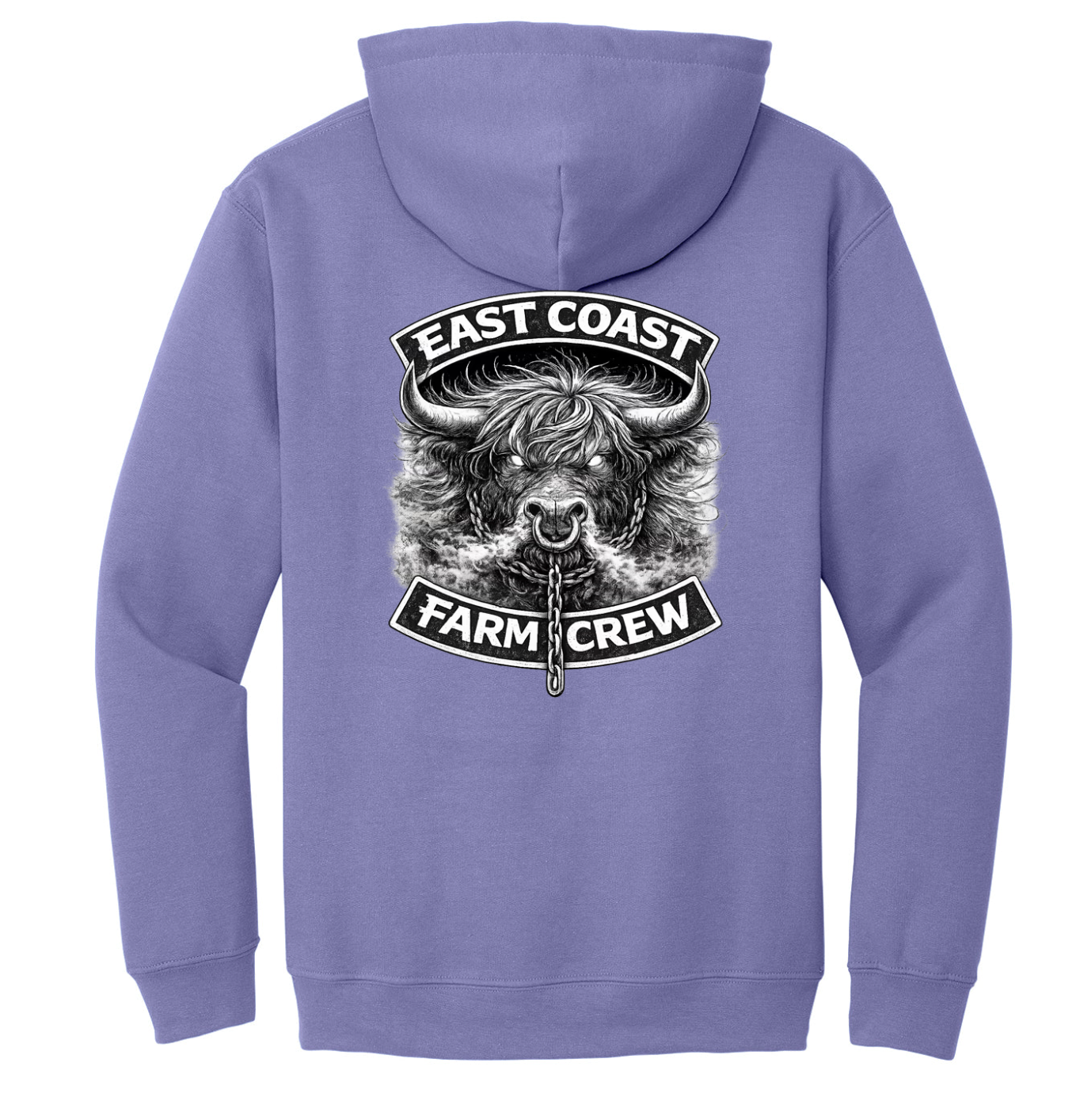 East Coast Farm Crew Angry Highland Cow