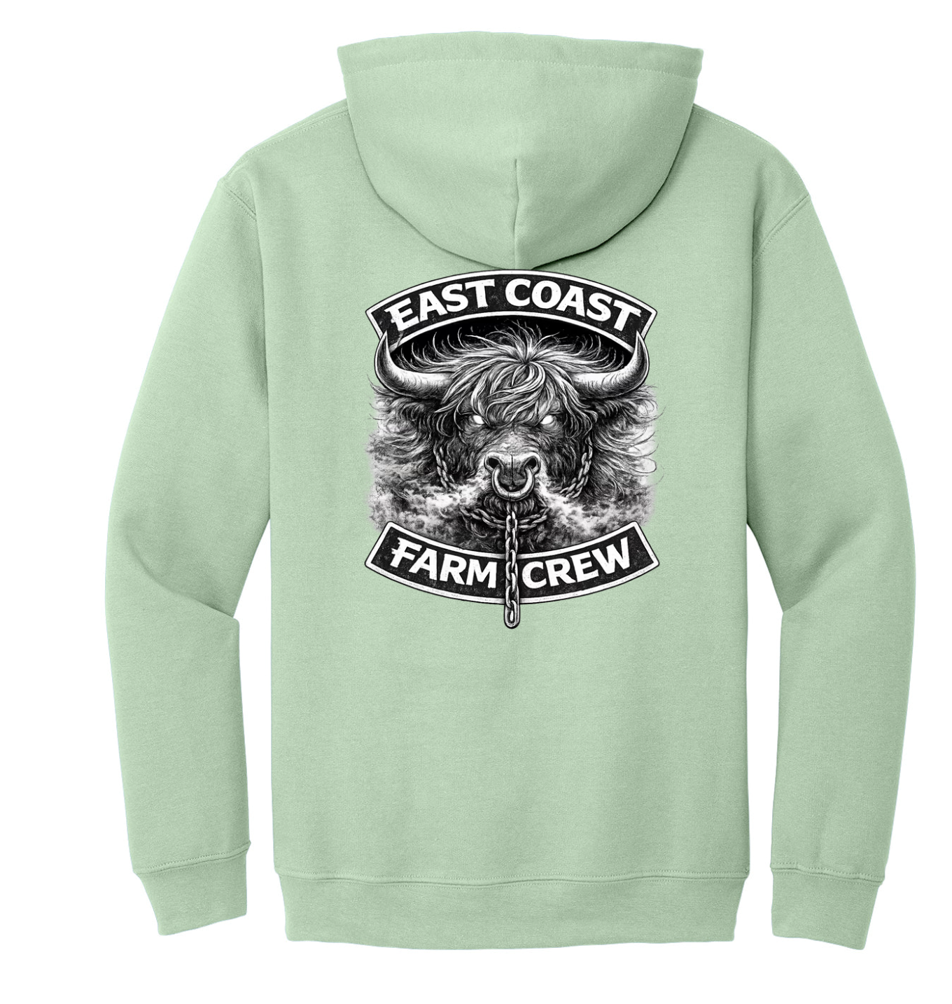 East Coast Farm Crew Angry Highland Cow