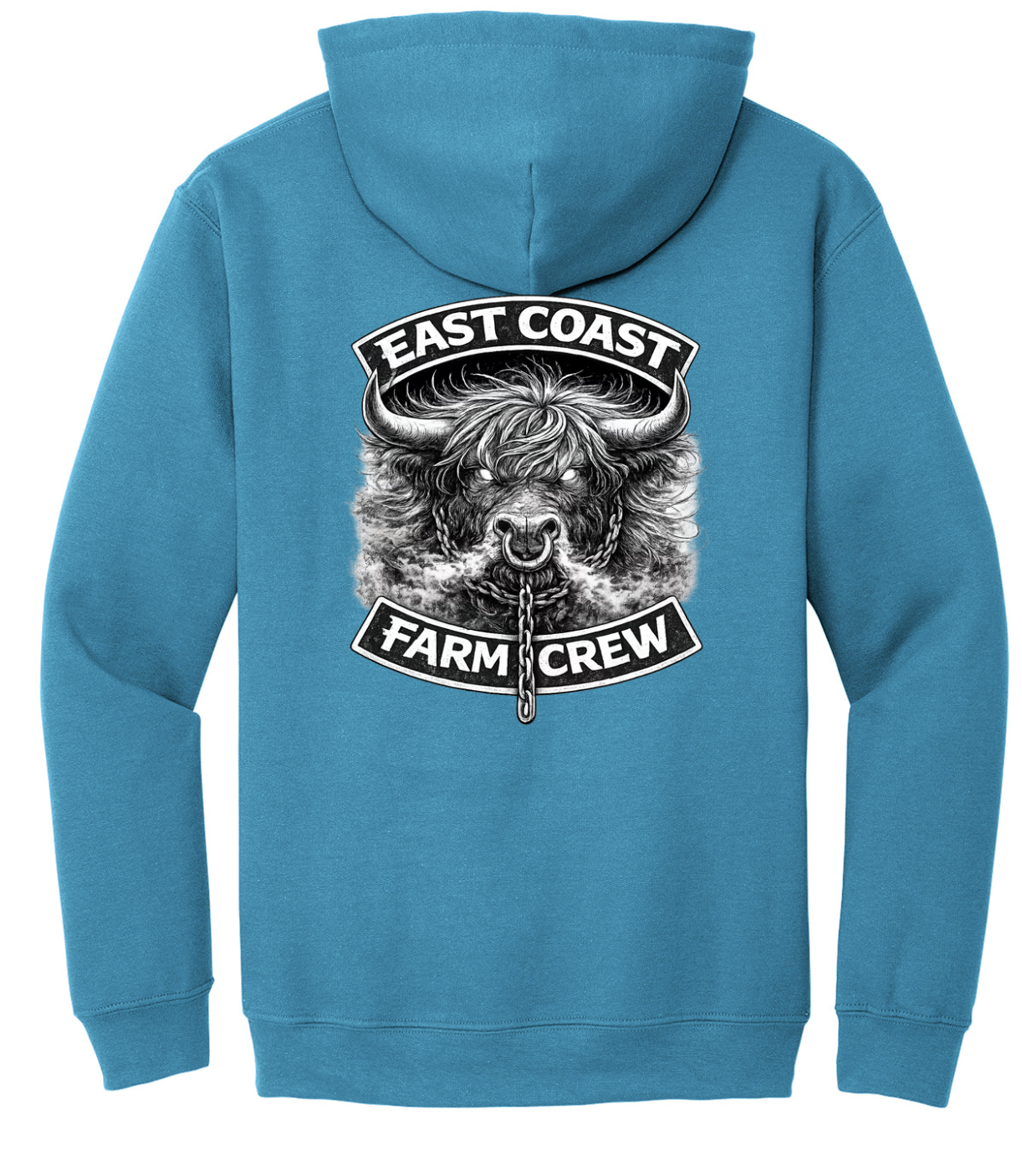East Coast Farm Crew Angry Highland Cow