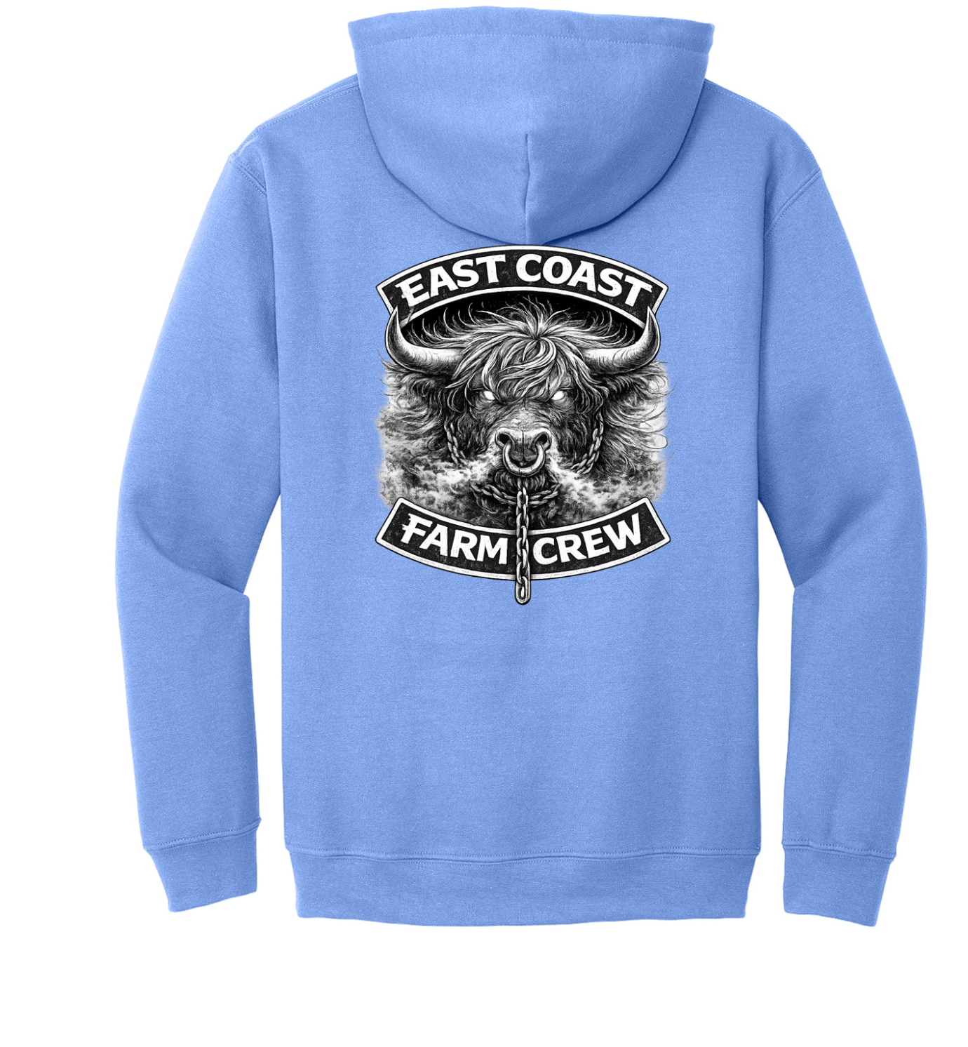 East Coast Farm Crew Angry Highland Cow
