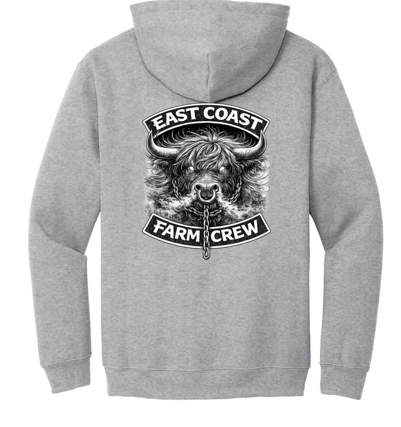 East Coast Farm Crew Angry Highland Cow