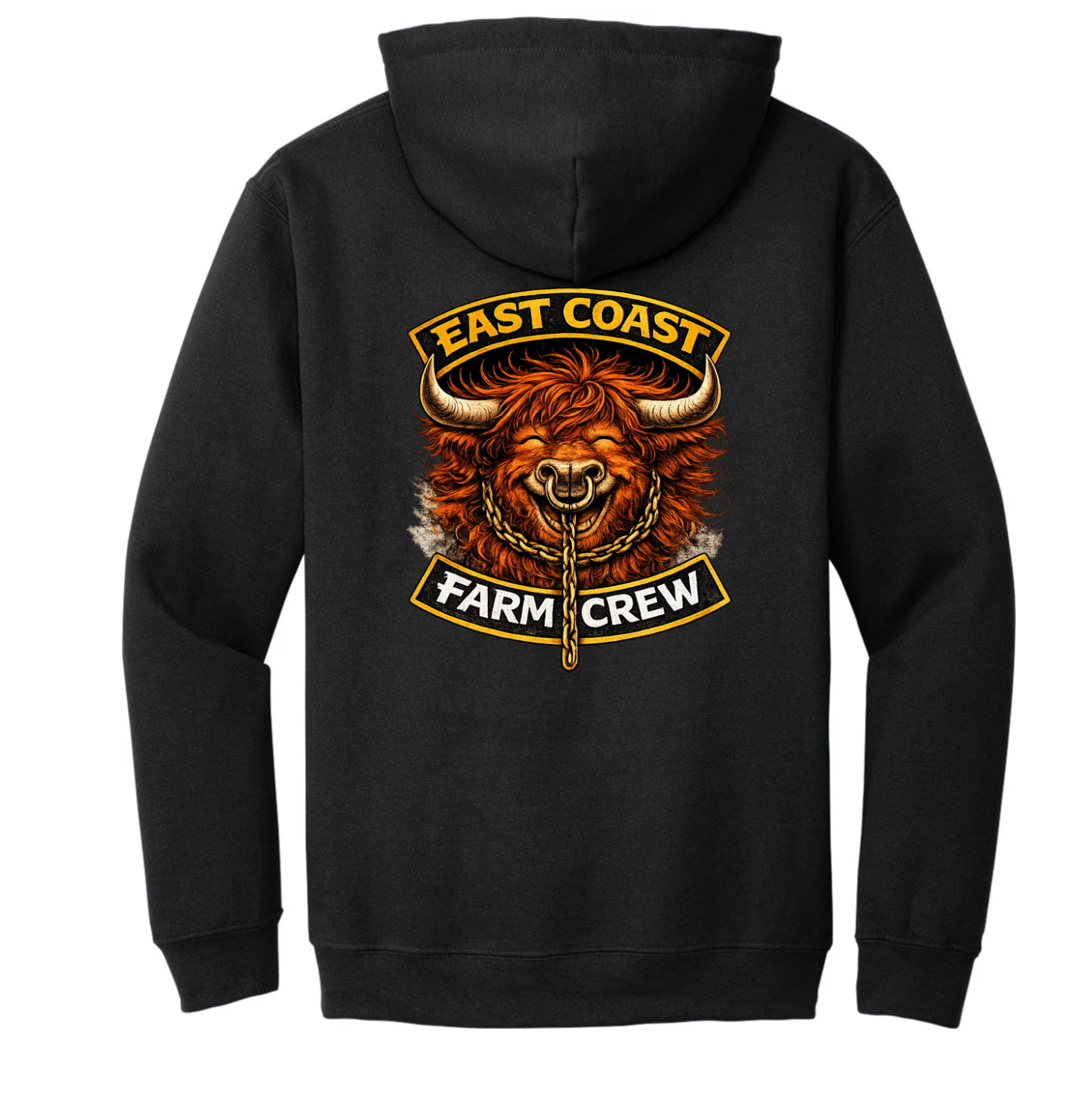 East Coast Farm Crew The Happy Highland Cow Signature