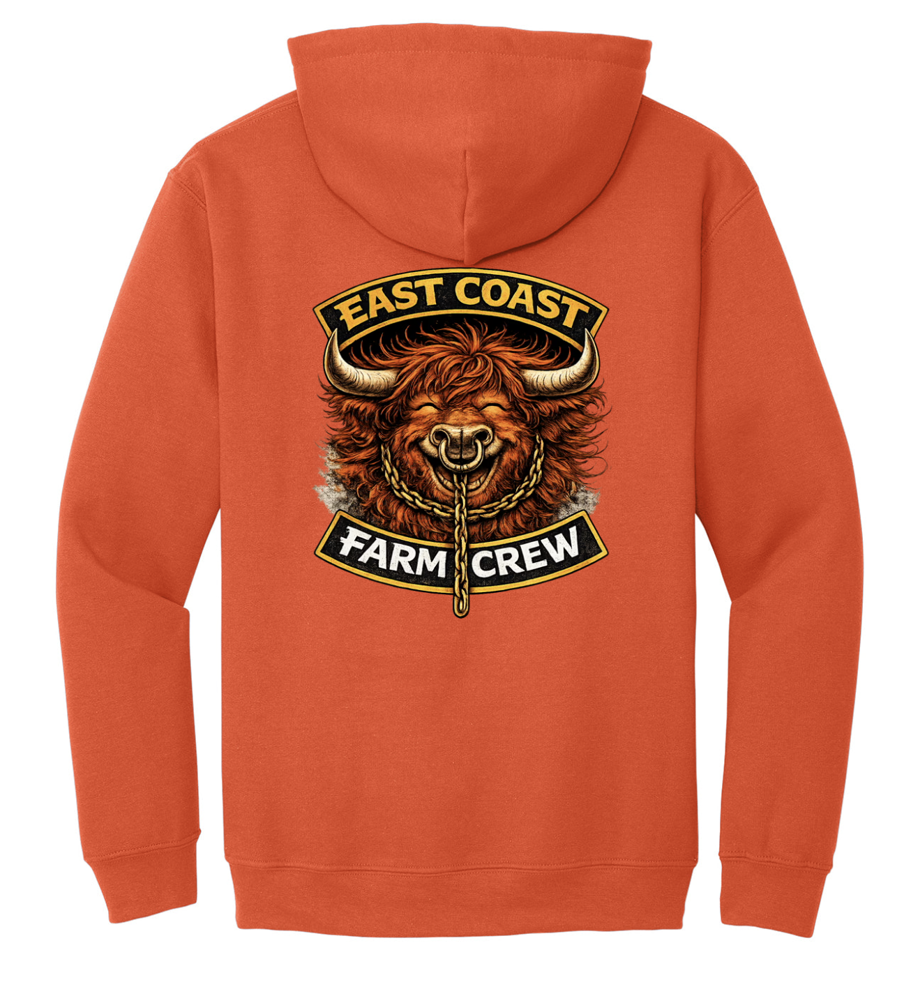 East Coast Farm Crew The Happy Highland Cow Signature