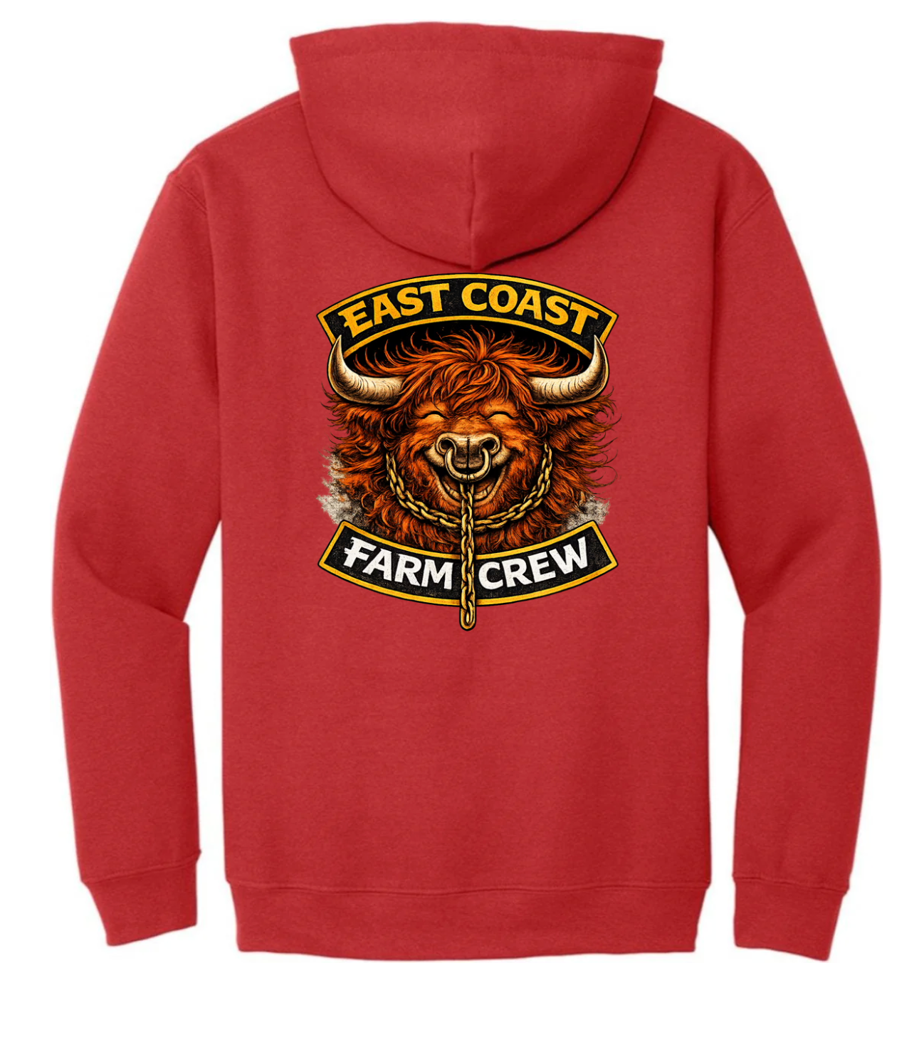 East Coast Farm Crew The Happy Highland Cow Signature