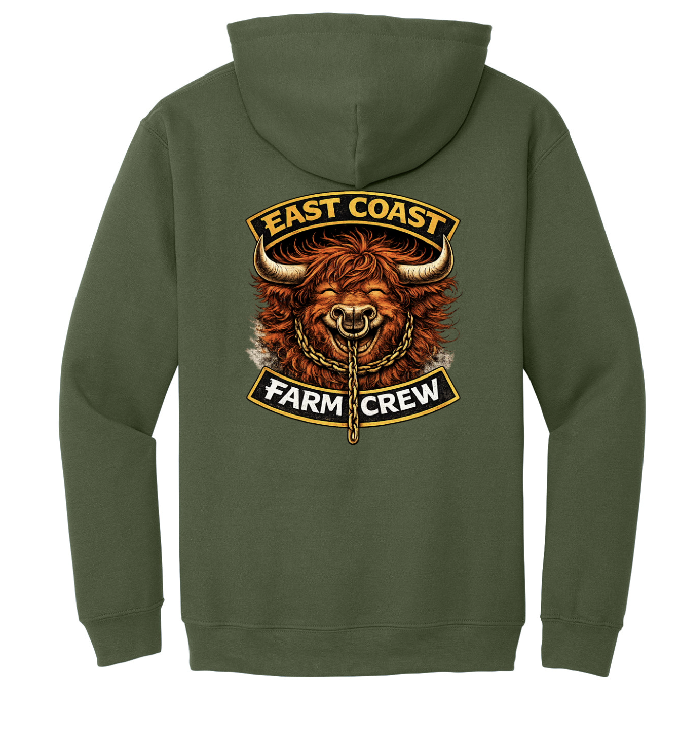 East Coast Farm Crew The Happy Highland Cow Signature