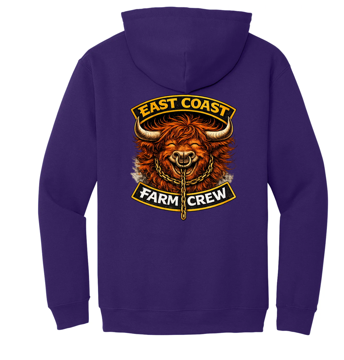 East Coast Farm Crew The Happy Highland Cow Signature