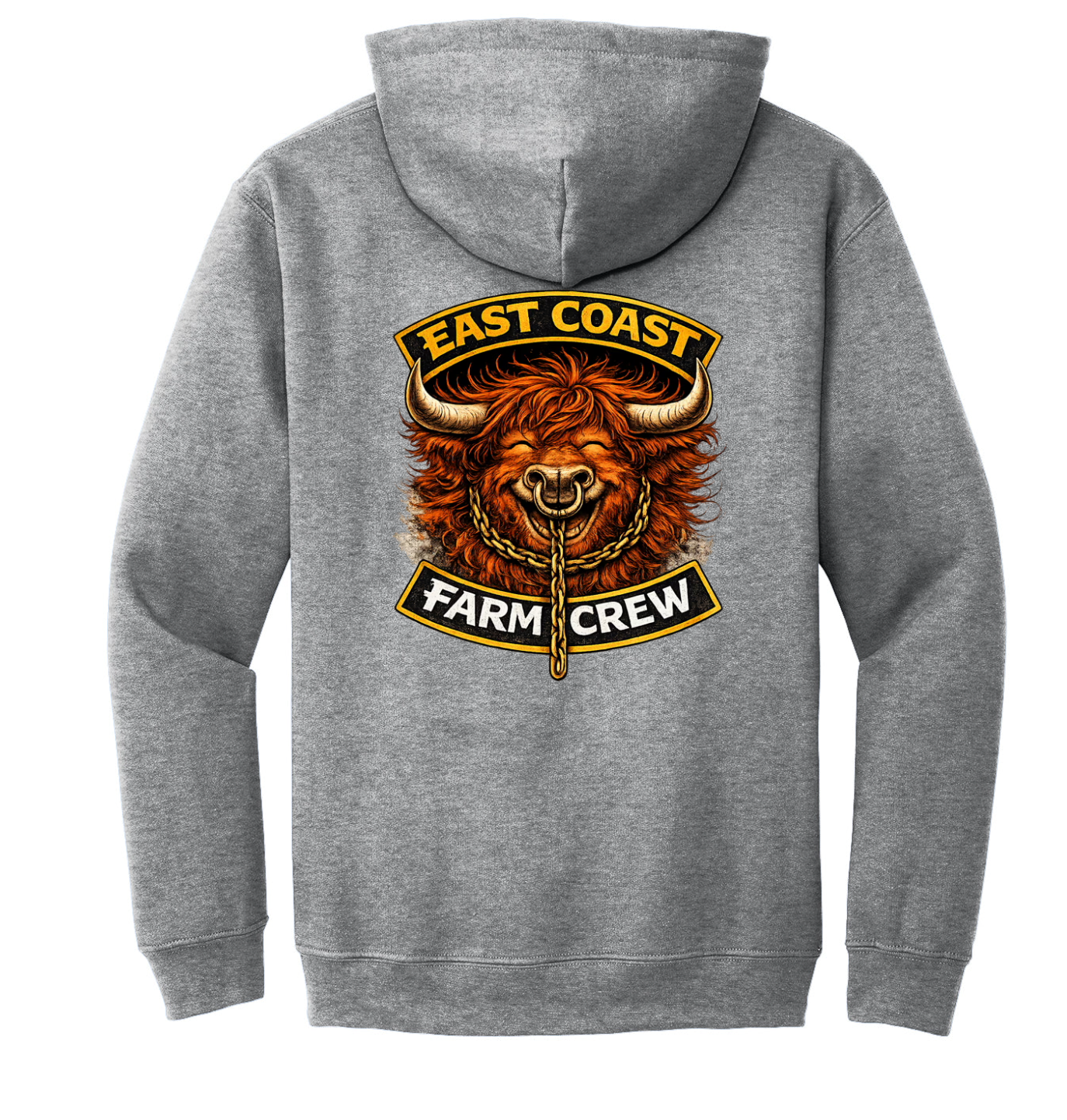 East Coast Farm Crew The Happy Highland Cow Signature