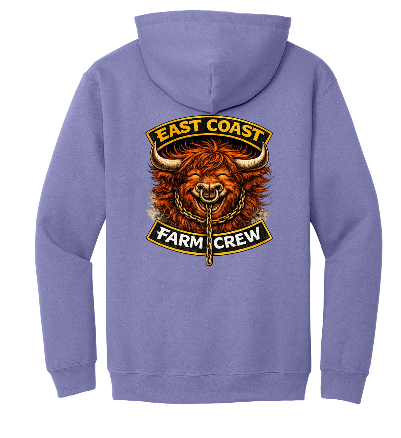East Coast Farm Crew The Happy Highland Cow Signature