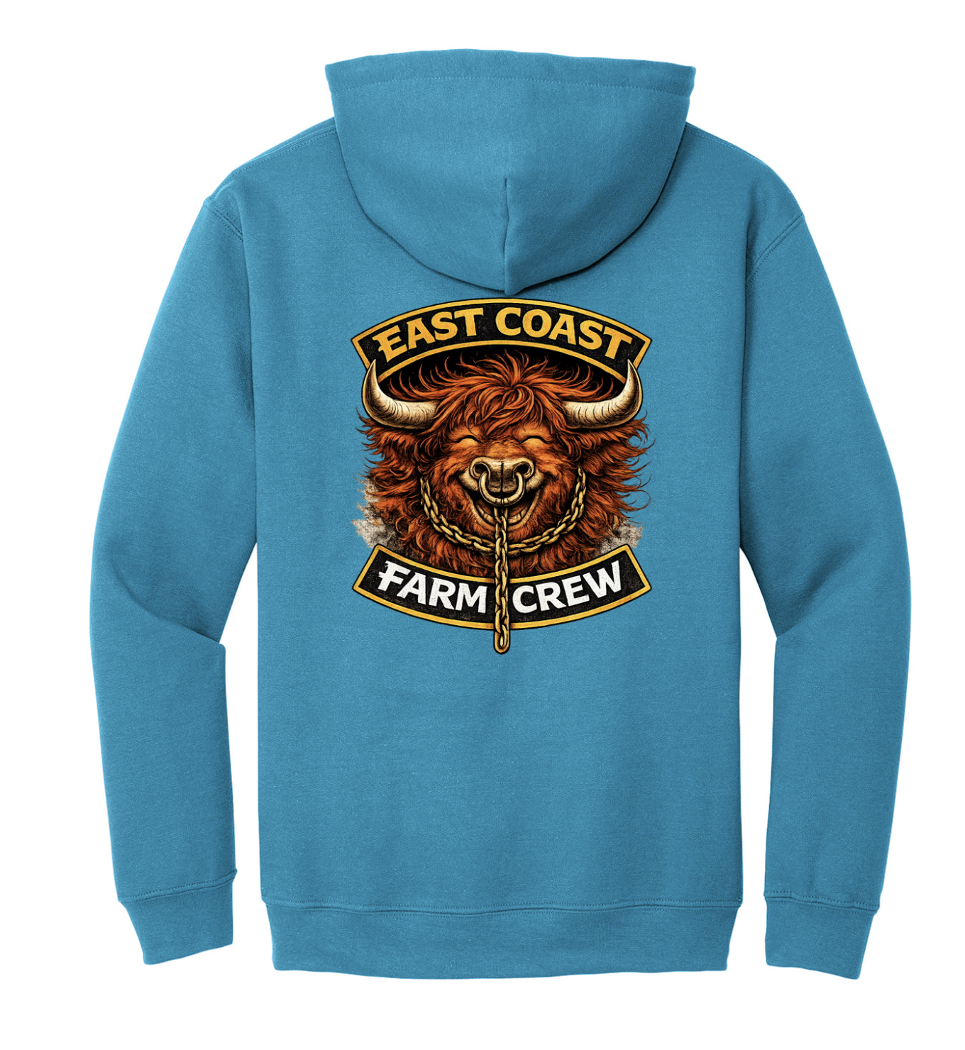 East Coast Farm Crew The Happy Highland Cow Signature