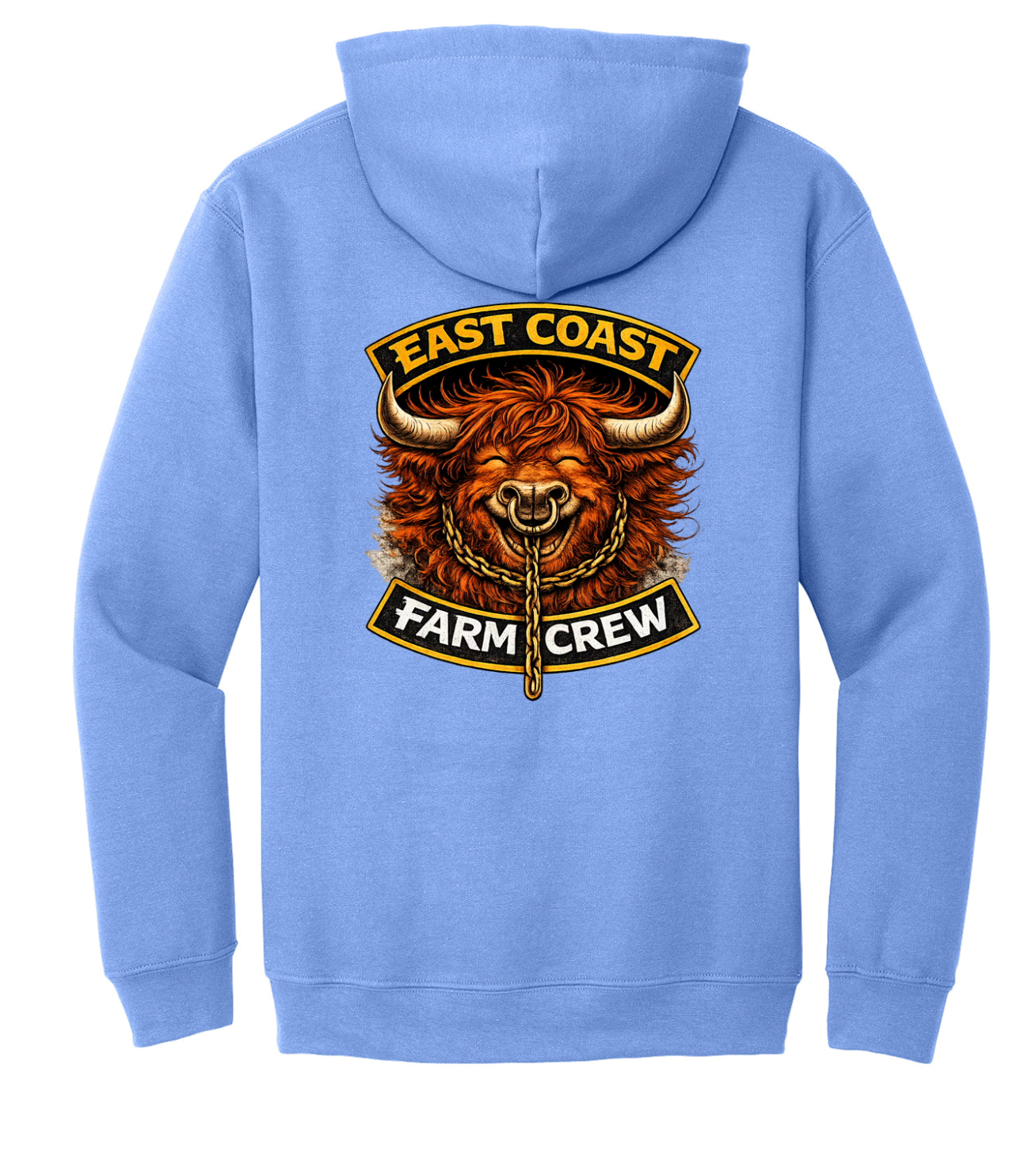 East Coast Farm Crew The Happy Highland Cow Signature