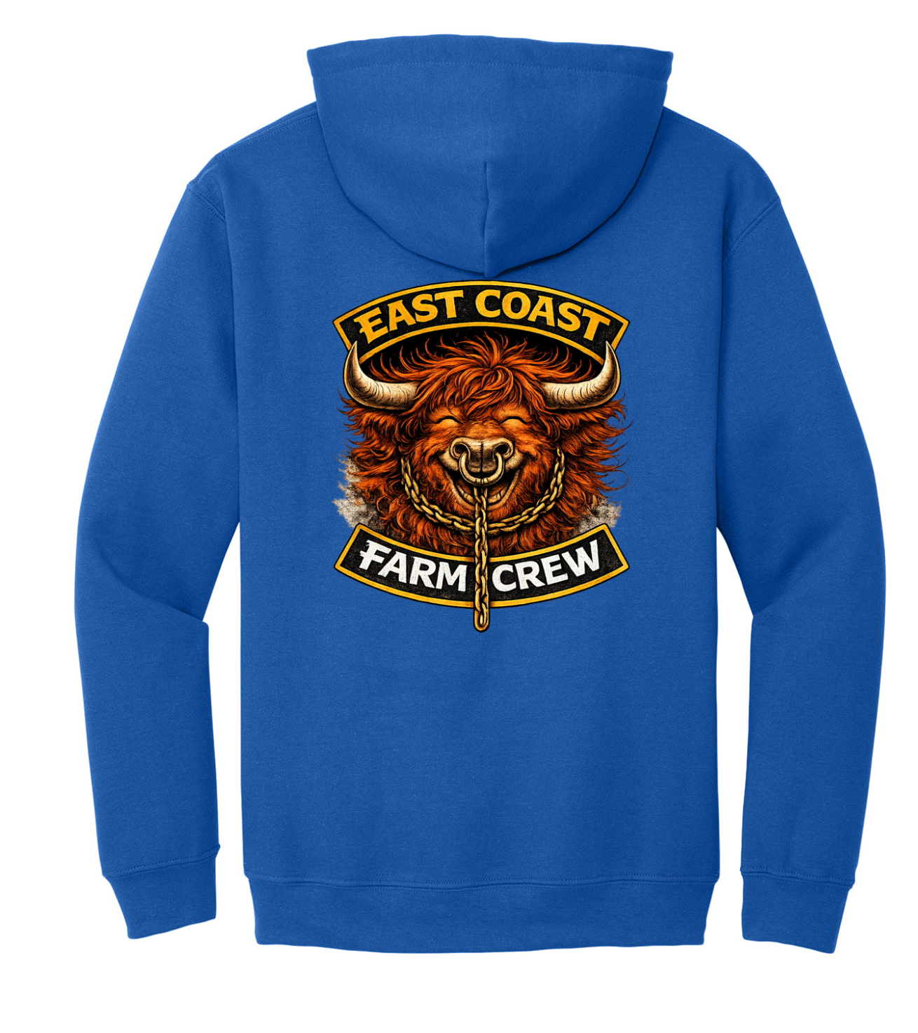 East Coast Farm Crew The Happy Highland Cow Signature