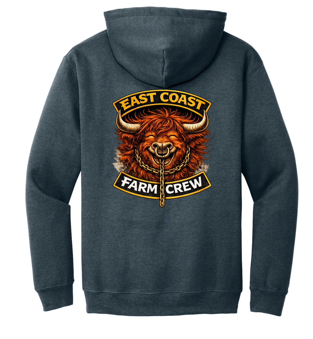 East Coast Farm Crew The Happy Highland Cow Signature