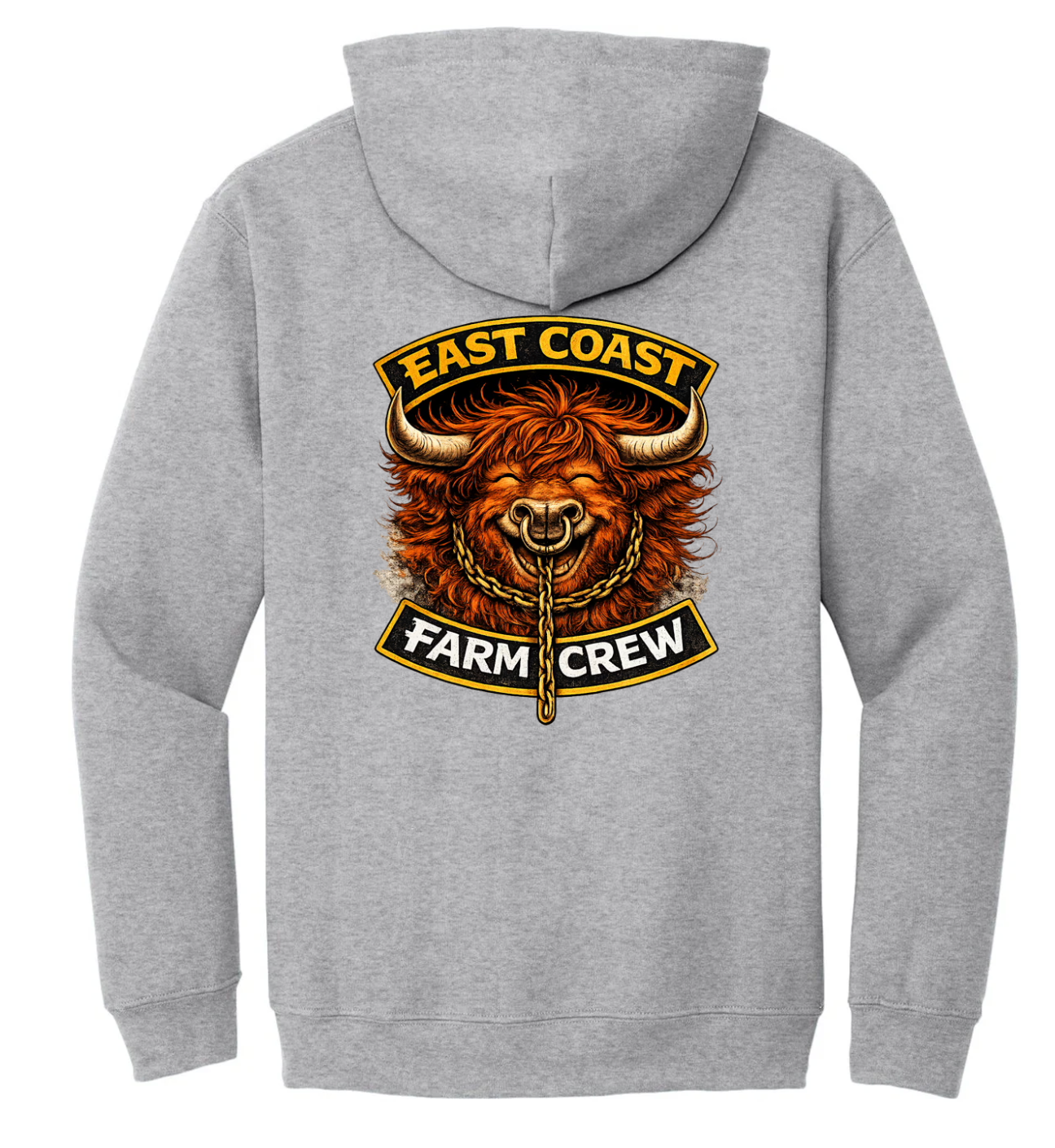 East Coast Farm Crew The Happy Highland Cow Signature