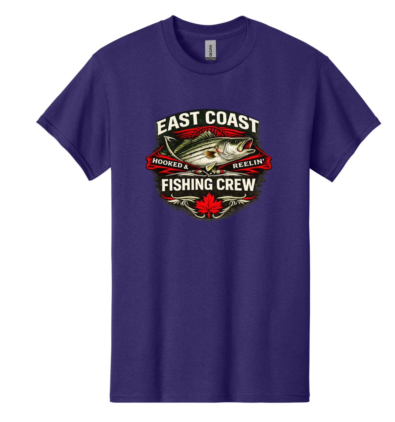 East Coast Fishing Crew The Striped Bass Tee