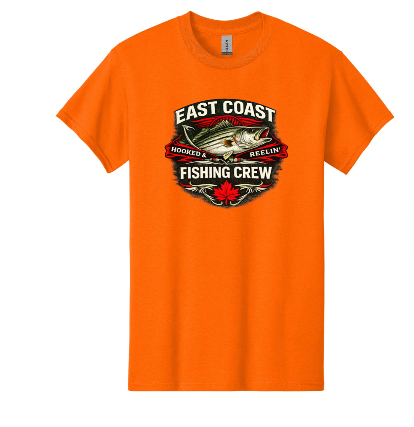 East Coast Fishing Crew The Striped Bass Tee