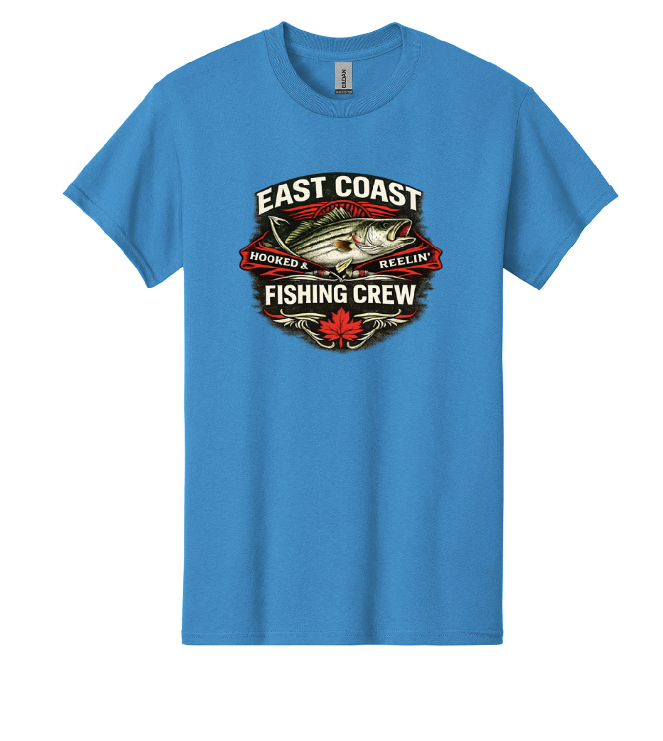 East Coast Fishing Crew The Striped Bass Tee