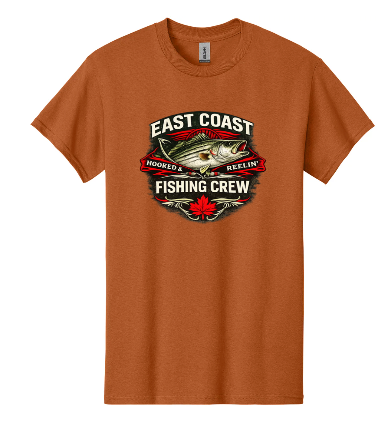 East Coast Fishing Crew The Striped Bass Tee
