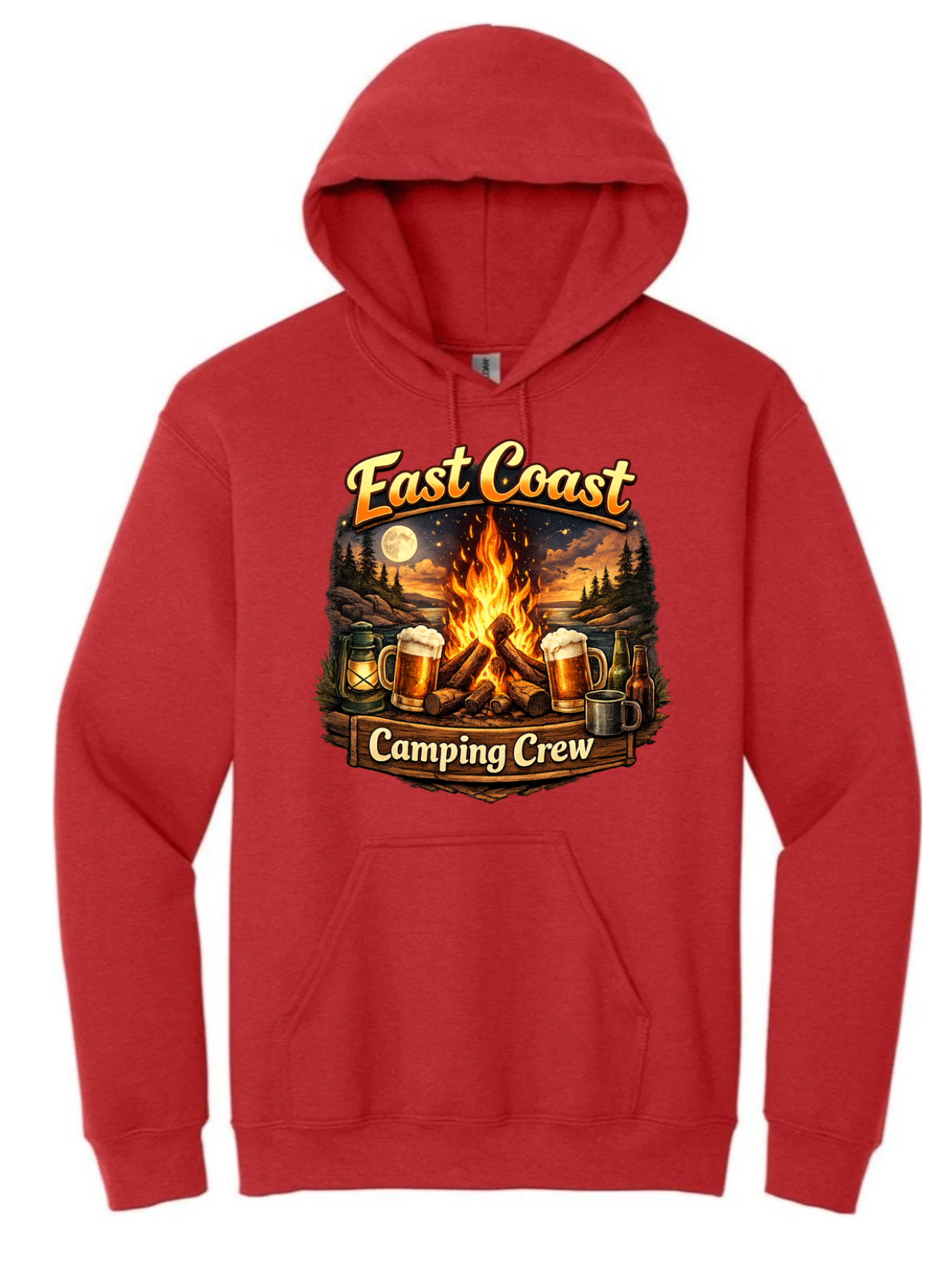 East Coast Camping Crew Campfires and Beers