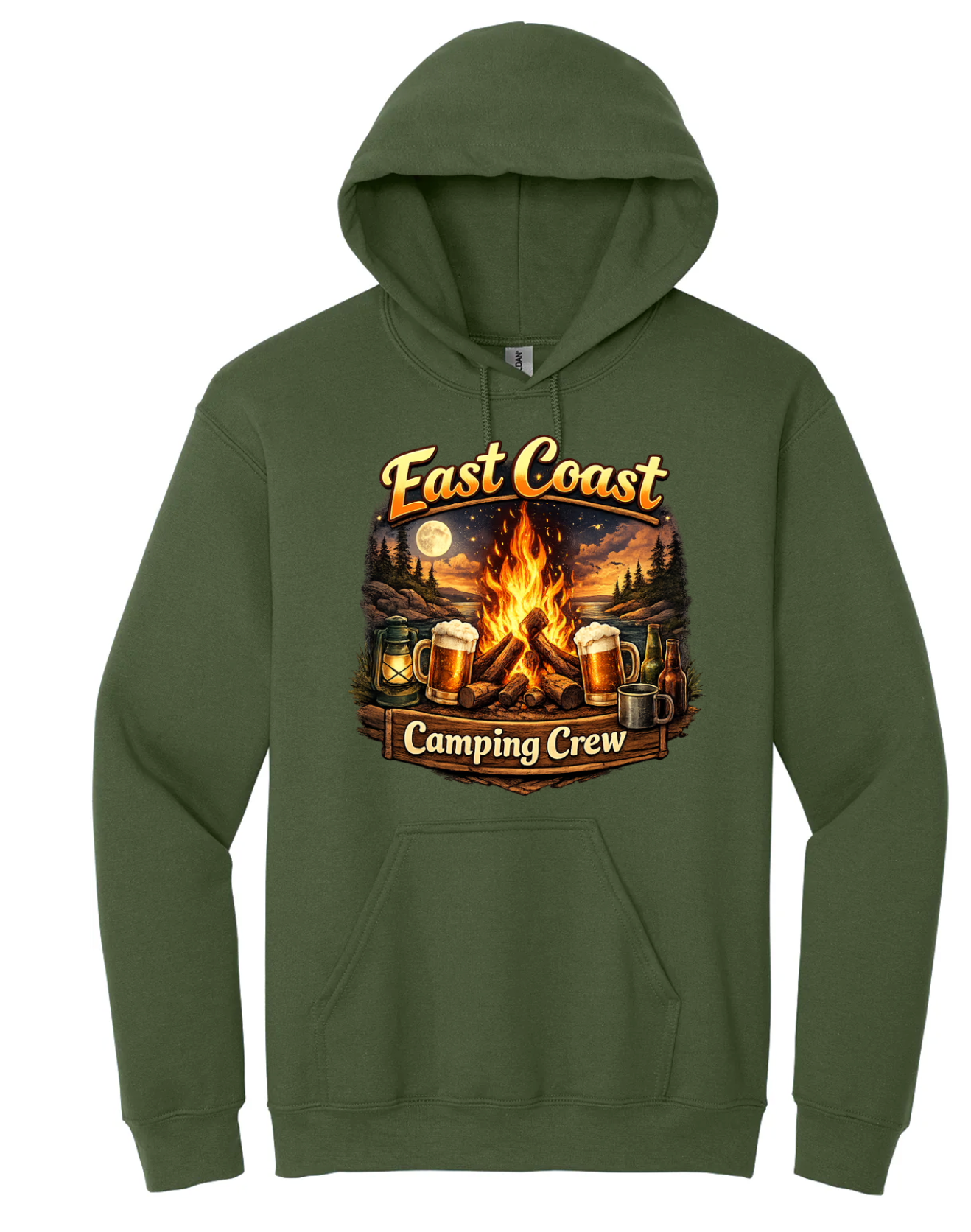 East Coast Camping Crew Campfires and Beers