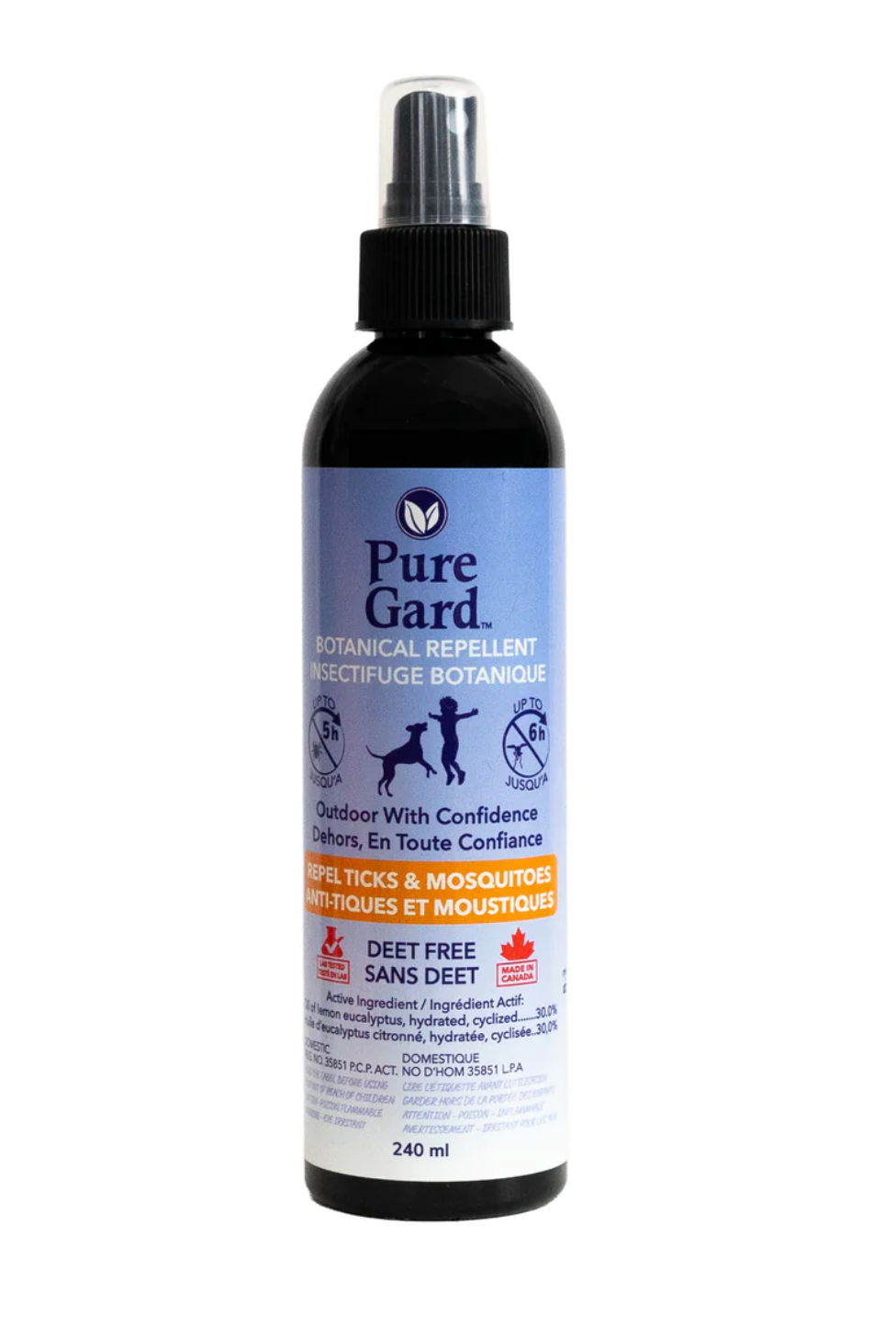 Puregard Tick and Mosquito Repellent All Natural 240ml