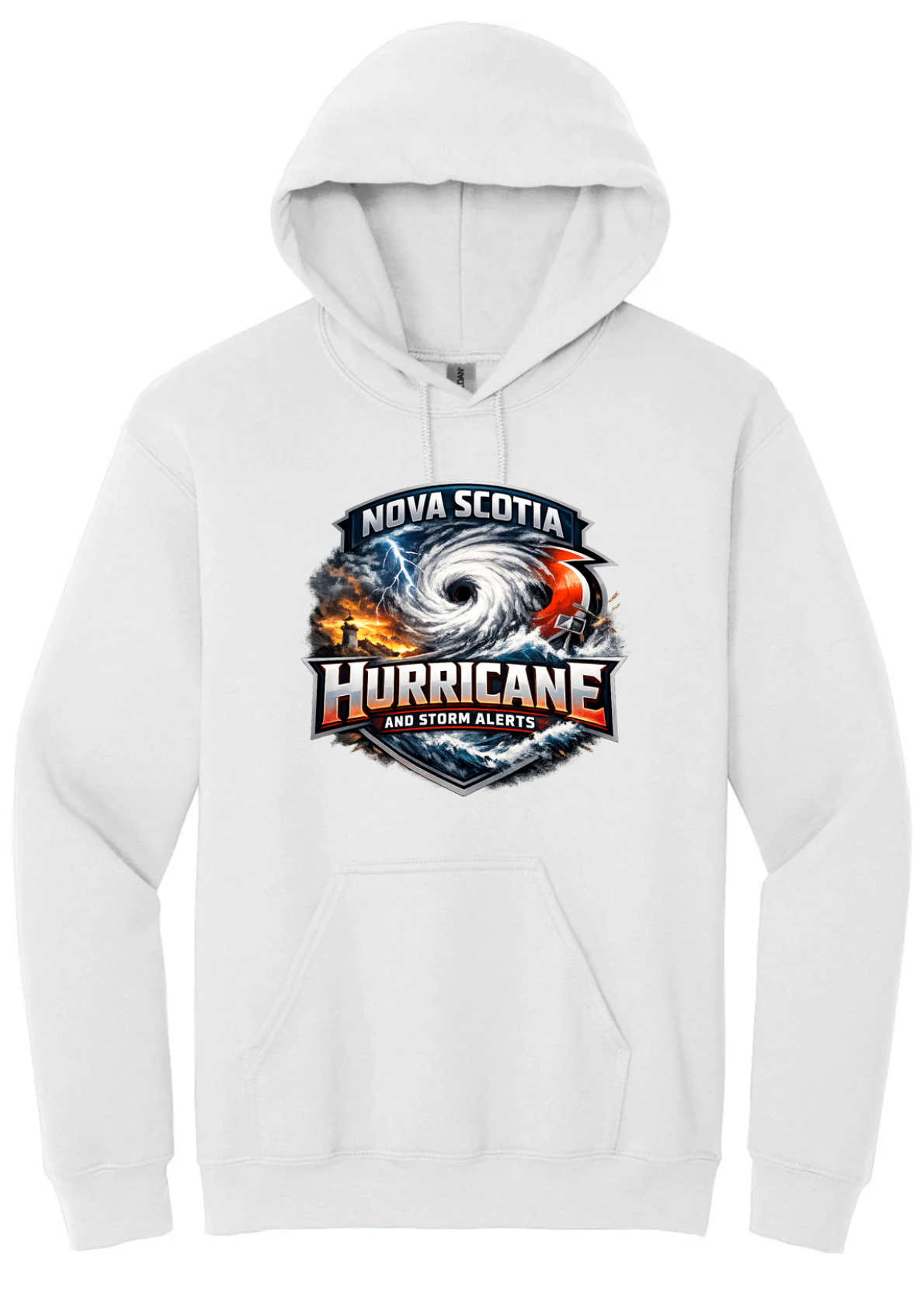 Nova Scotia Hurricane and Storm Alerts Storm Chaser Premium Hoodie