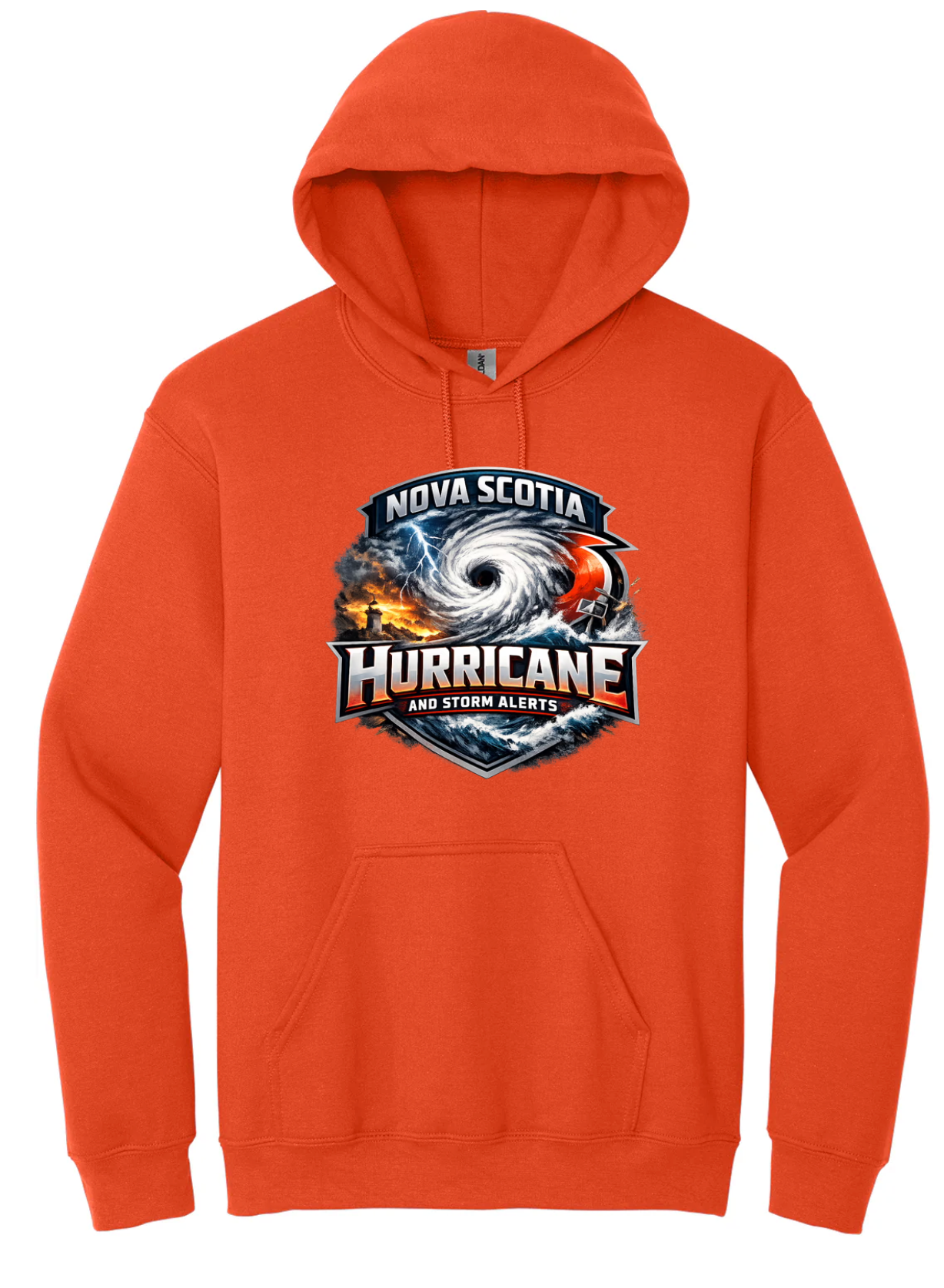 Nova Scotia Hurricane and Storm Alerts Storm Chaser Premium Hoodie